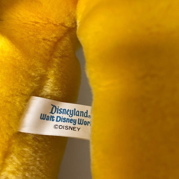 Vintage Disneyland Pluto Plush Mexican Outfit Sombrero 70s Walt Disney World 17" - Picture 11 of 12